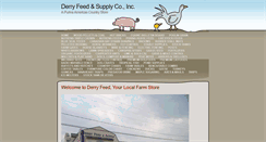 Desktop Screenshot of derryfeedbiz.com